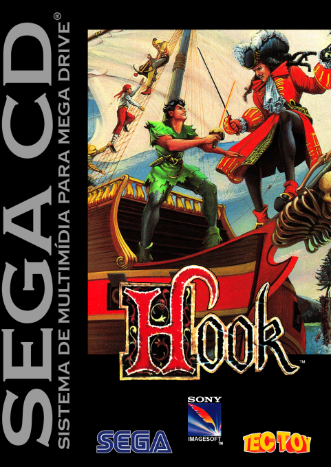 Hook (USA) (Alt) Sega CD Game Cover
